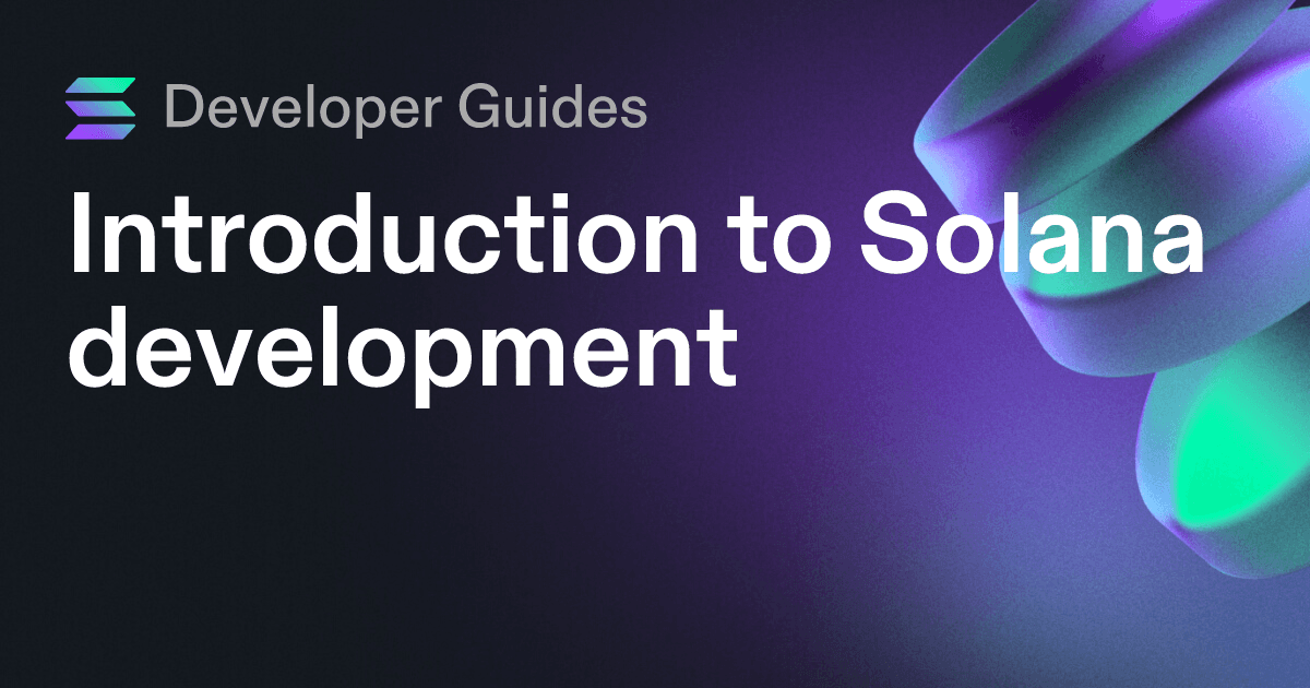 Intro to Solana development (using only your browser)