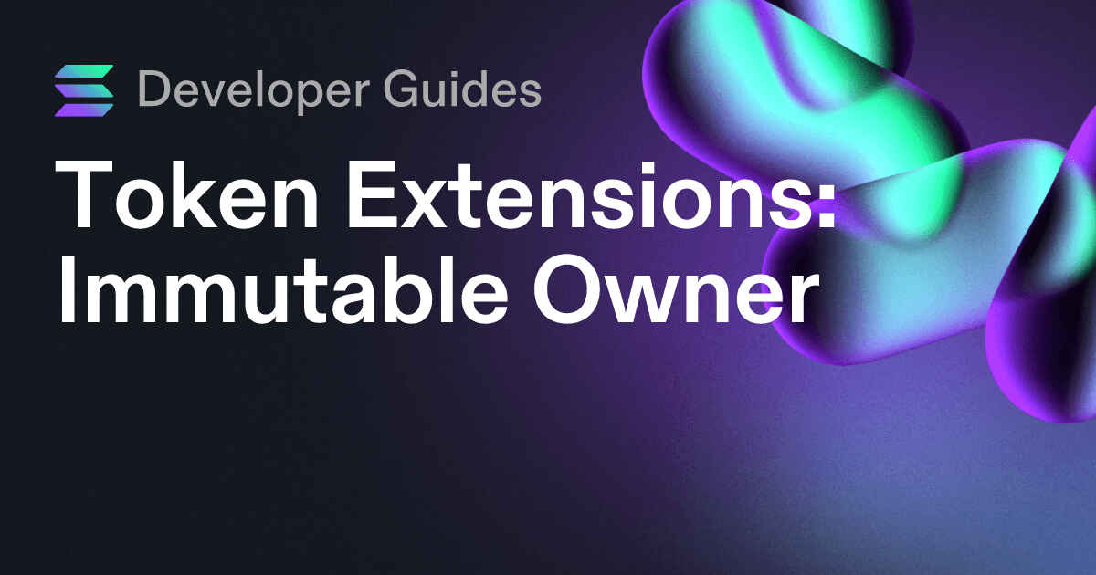 How to use the Immutable Owner extension